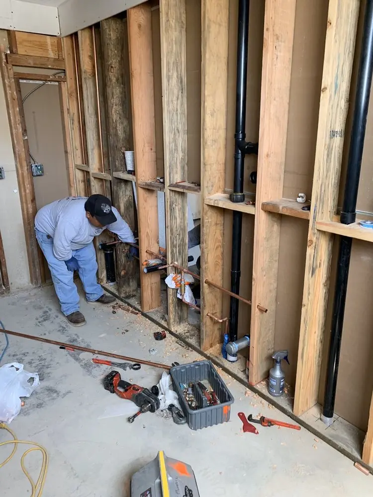 Commercial rough-in plumbing for Trenchless Sewer Repair in Newport Ridge